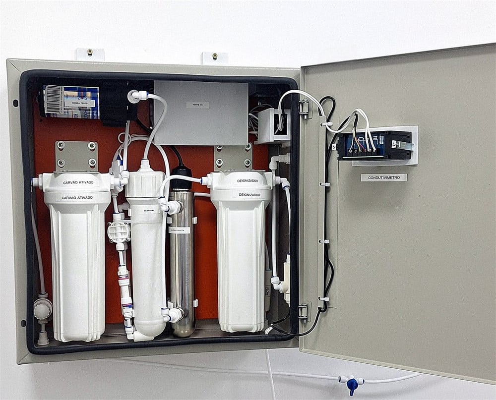 Osmose Reversa LABSAFE 10LTH C/ Lâmpada UV - Imagem 2